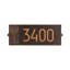 Frank Lloyd Wright, plaque moderne Sumac, 1 ligne standard-126347591-126078910-126077212