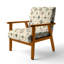Fauteuil d'appoint rembourré Tribal Nomad Boho-1515459766