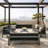 Caggiano 8 - Person Patio Conversation Set with Cushions