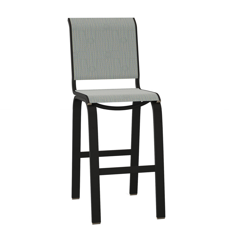 Tabouret de bar 29,5 po Holna, Noir texturé, Baja