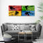 Bike And Skateboard - No Frame Print on Canvas