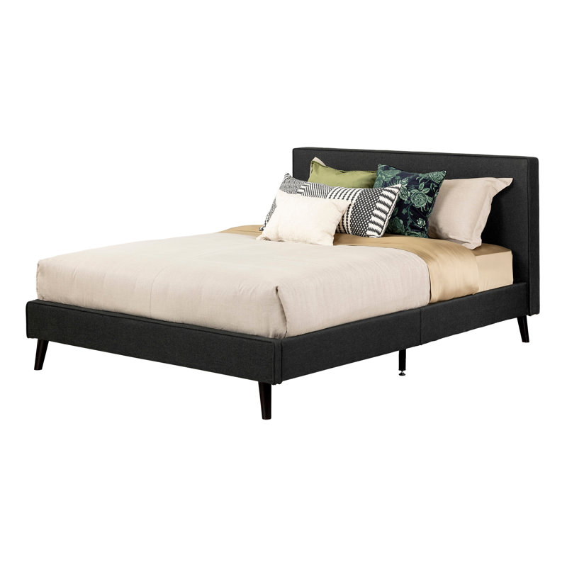 Grand lit plateforme tapissier Gravity