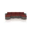Dune Outdoor 4 - Seat Patio Sectional-1726395078