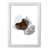 White Grain Frame