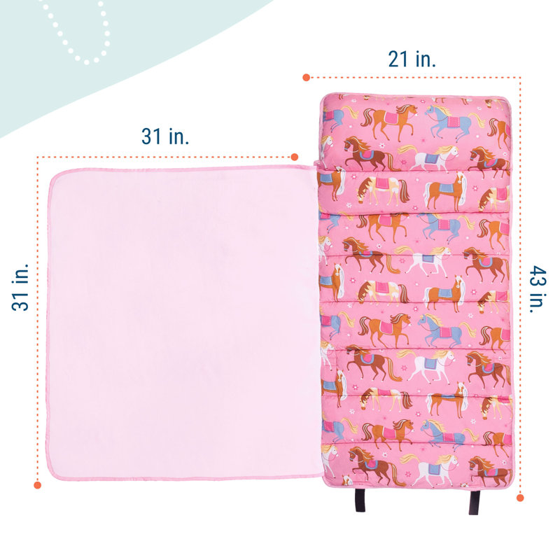 Tapis de sieste pour tout-petits Wildkin, Chevaux