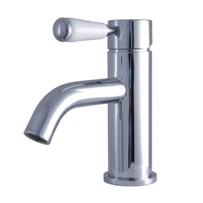 Kingston Brass Paris Single-Handle 1-Hole Deck Mount Bathroom Faucet with Push Pop-Up
