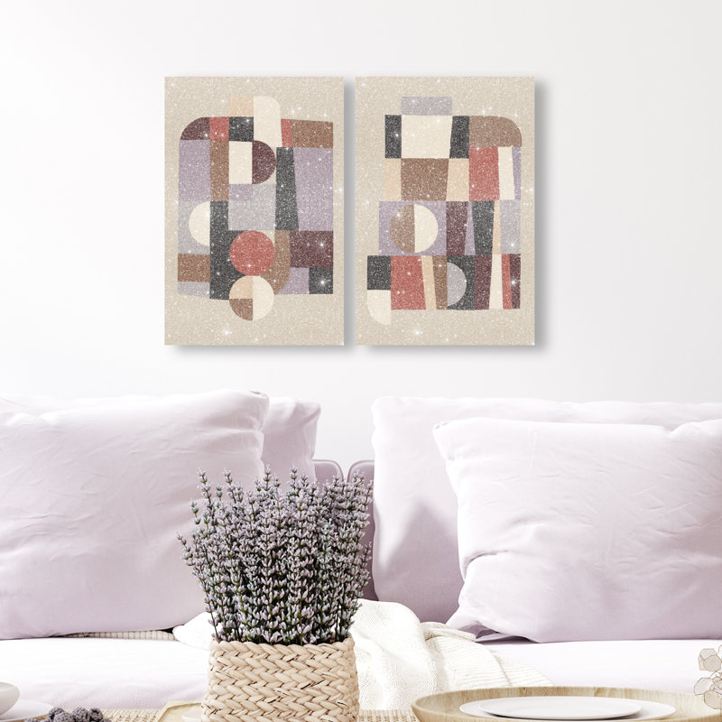 Berry Deco Set Set by Oliver Gal, 15" H x 10" W, Gallery Wrapped
