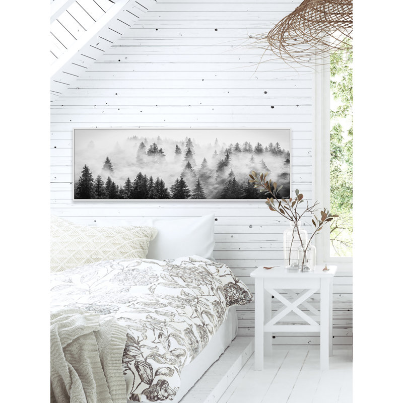 «Forest Wilderness» par Marmont Hill, reproduction sur toile flottante, L 30 po x H 10 po