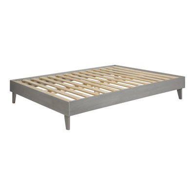 Lit standard en bois massif Emory