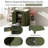 30" Rustic Bathroom Vanity With Ceramic Sink-114246832