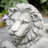 20"L Zen-Style Lying Lion Polyresin Outdoor Fountain With Pump And LED Light (KD)
