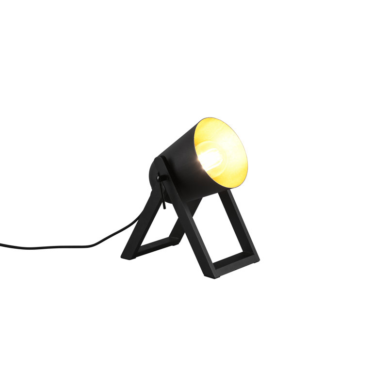 Karis 21Cm Black Table Lamp