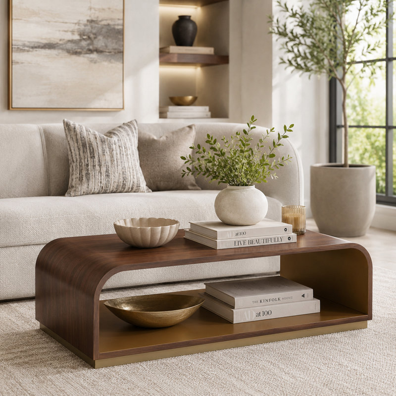 Houston Cocktail Table - Walnut