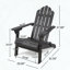 Chaise Adirondack pliable en bois d'acacia-102413765