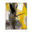 Mustard And Vivid II - Horloge murale moderne abstraite-1652680750