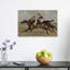 Horse Race Finish Classic Contemporary Horse Wall Art Print 1 Piece Wrapped Canvas Wall Art-1867211043