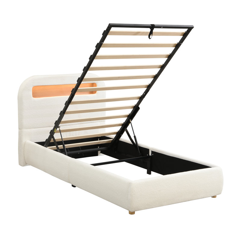 Upholstered Ottoman Storage Bed
