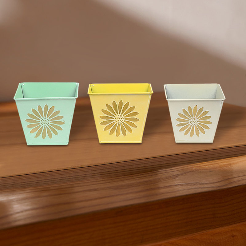 Metal Pot Planter