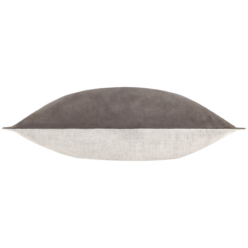 Alfanette Rectangular Throw Pillow Cover, Beige