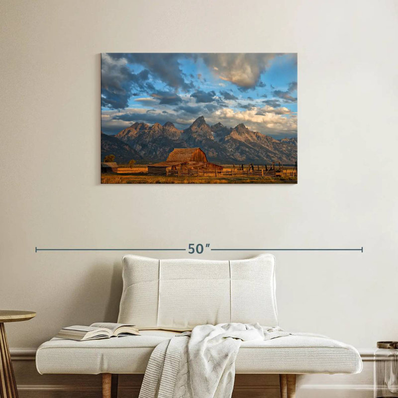 Rustic Wyoming, 24" H x 36" W
