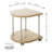 Cotaco Side Table with Storage