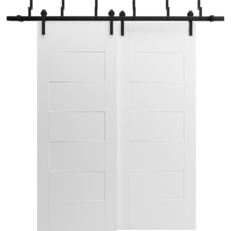 Porte de grange en bois, 56 po x 80 po