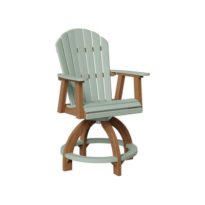 Comfo Back Outdoor Bar Stool