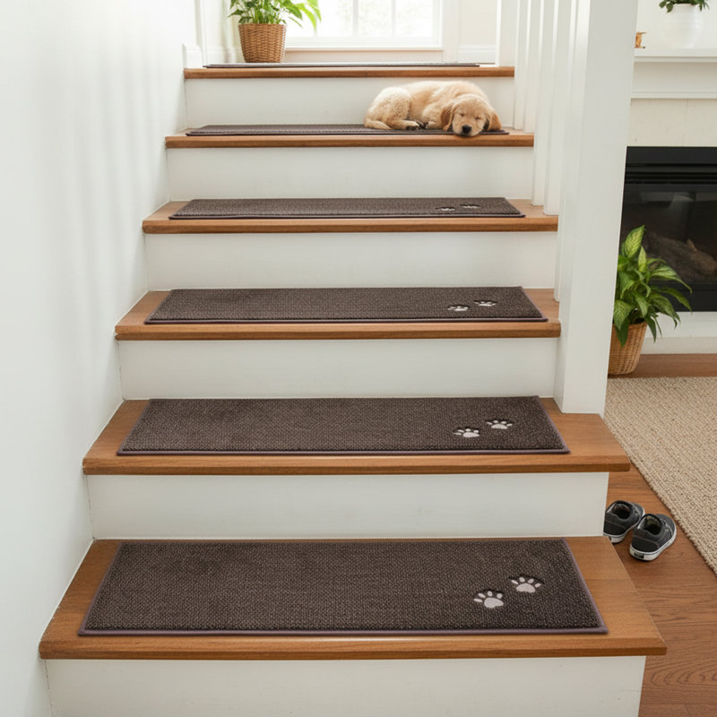 Non-Slip Stair Tread, Brown