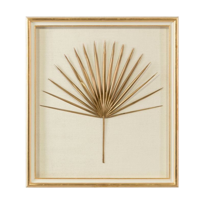 Palmetto Handmade Glam Plants & Flowers Wall Decor on Metal