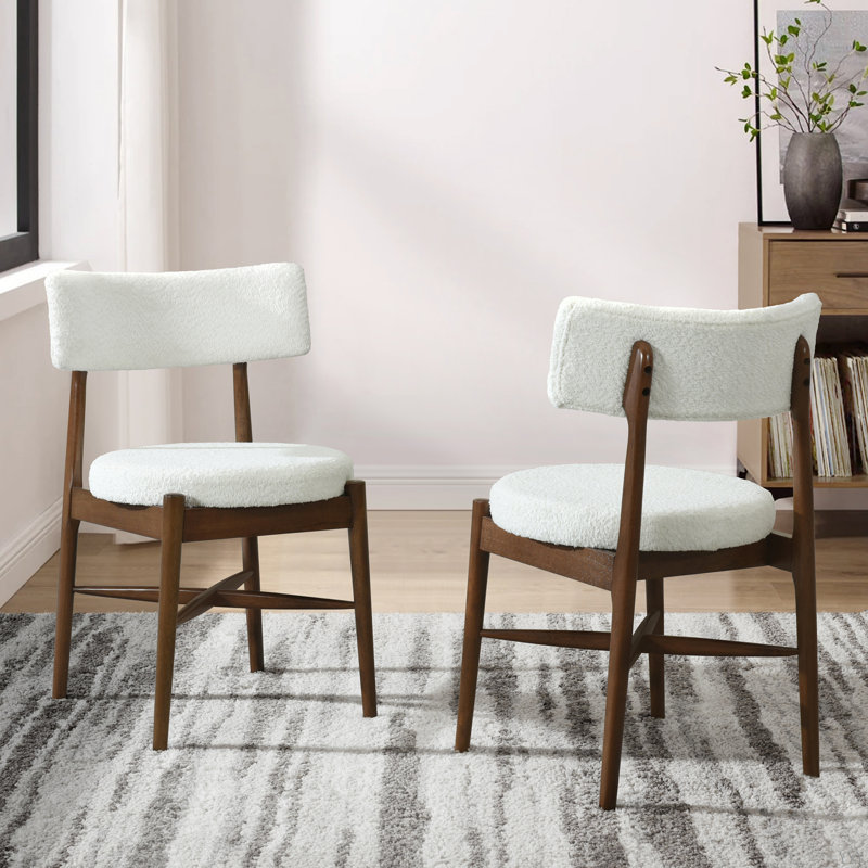 Chaises de salle à manger de style Mid-Century moderne (MP2 / carton), Brun