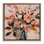 «Blush Abstract Bouquet», art mural encadré par Sasha