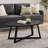 Modern Harmony Wood Oval Coffee Table