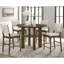 Ensemble de 2 chaises d'appoint Crispin Brown