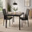 Asny Faux Leather Upholstered Metal Side Chair-33487426