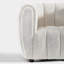 Fauteuil demi-tonneau capitonné Celal Channel-1255039698