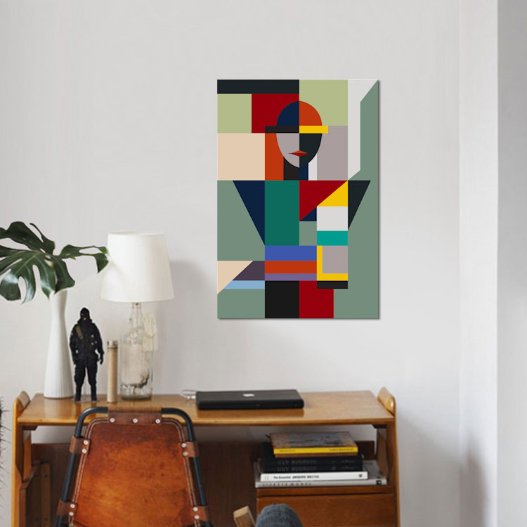 «Nameless Woman», impression sur toile, H 26 po x l 18 po x P 1,5 po, Toile tendue, Pas de tapis