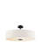 Broden 3 - Light Satin Black Drum Pendant-97962309-97803577