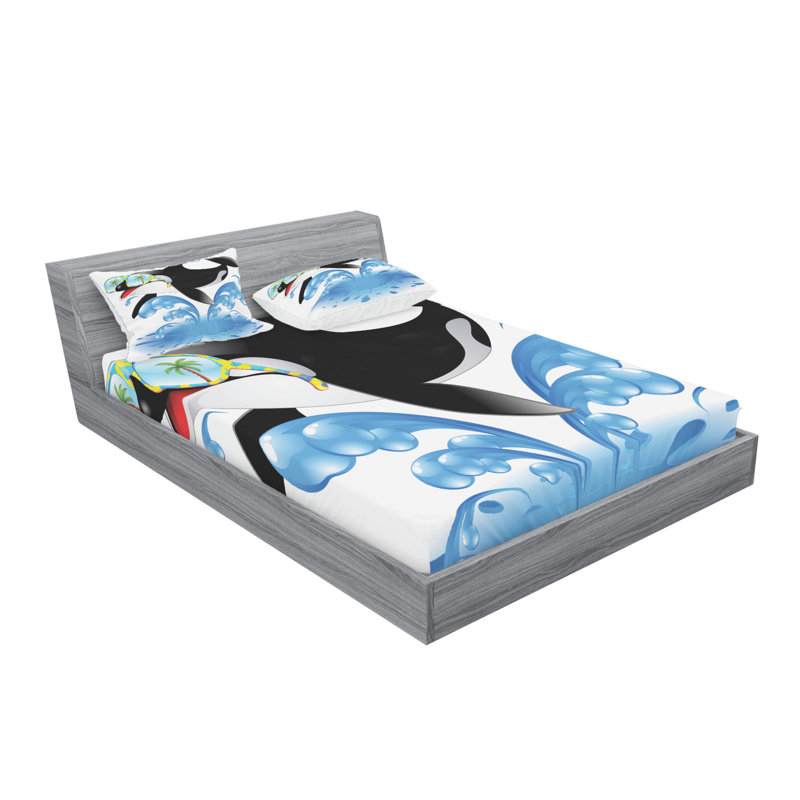 Microfiber Sheet Set, Full Sheet Set with Fitted Sheet