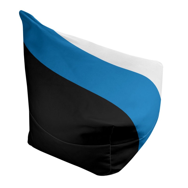 Housse de sac de pois standard Utah, Noir / bleu / blanc, 2 po x 38 po x 42 po