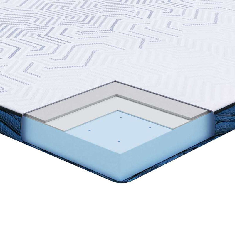 Memory Foam Mattress Pad, 120 x 200 cm, 3.2"