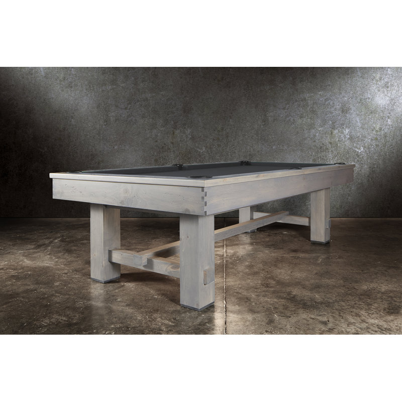 Churchill Slate 7' Pool Table with Professional Installation Included, Charcoal