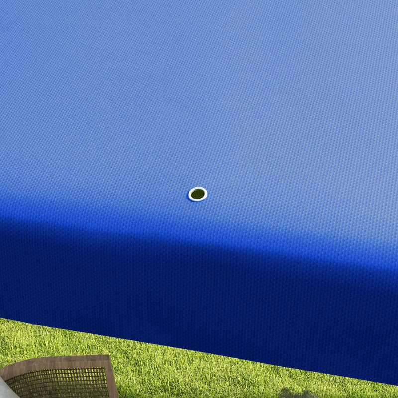 9 pi. L 9 pi. D Tente de réception en acier, Bleu