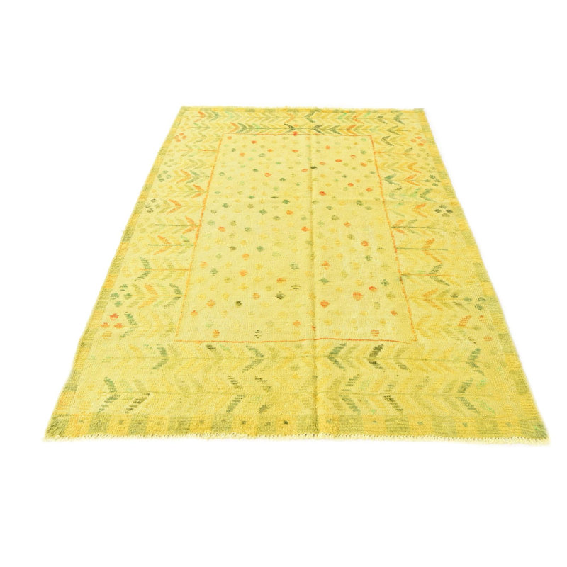 Tapis jaune 5 x 8 Porcaro