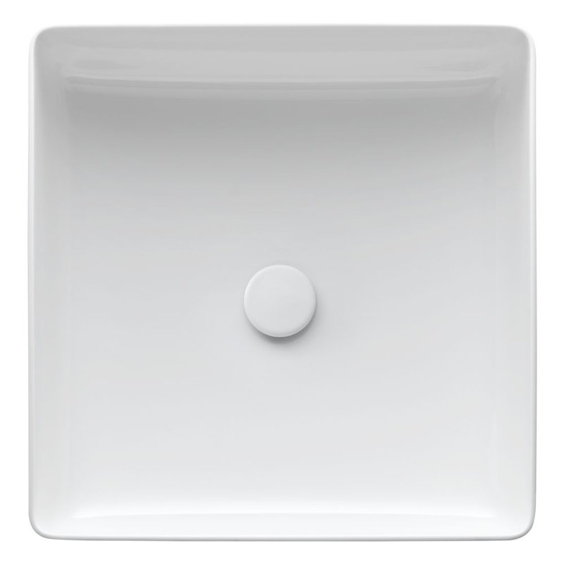 Living Square 14.2'' L Bathroom Sink