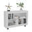 Console Table Cart, 5 Shelves, 4 Casters