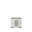 Table de chevet moderne en blanc