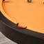 Table de billard de luxe ronde 2 en 1 avec plaque de recouvrement 62,99 po-130063175-130063176