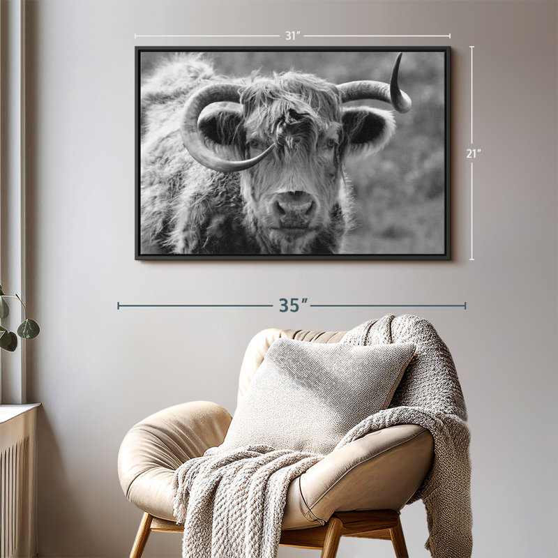 Animal «Vache Highland», H 31 po x l 21 po