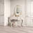 39.37"White Luxurious Vanity Set-637859902