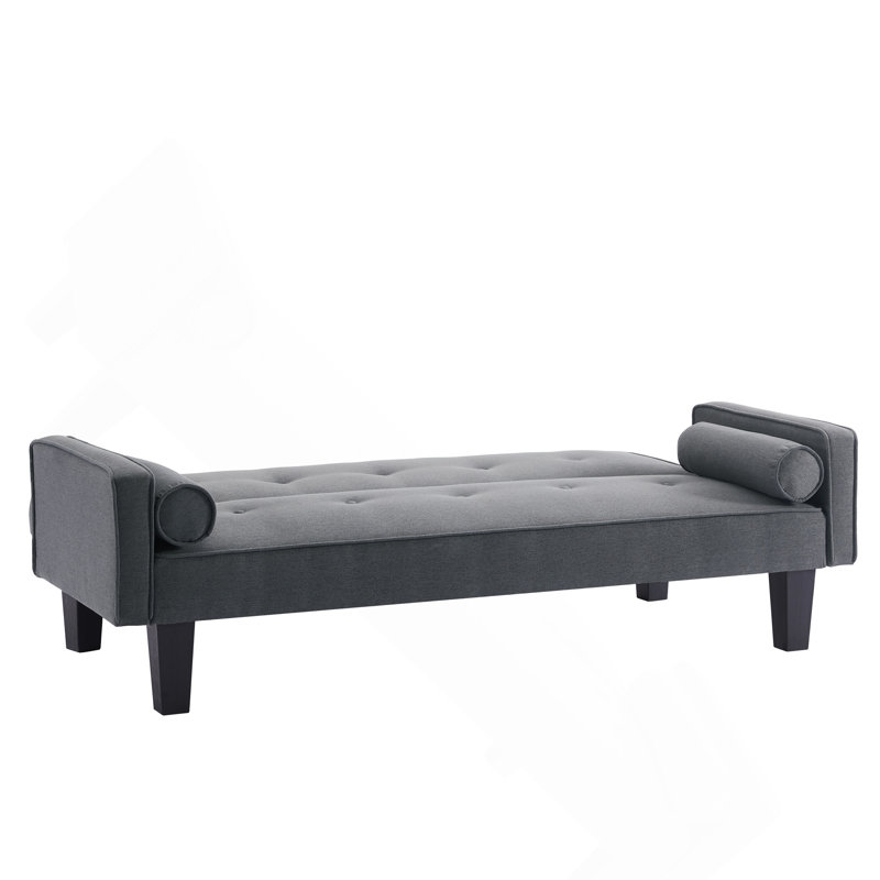 Canapé en tissu, causeuse médiévale, avec coussins, canapé capitonné à boutons de salon, conception à tirette